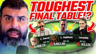 Is THIS The Toughest Final Table EVER? | $5,200 SCOOP PKO