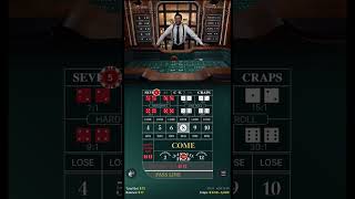 Online Craps | Online Casino | Live Dealer | Do Y’all Like Craps #shorts #draftkings #craps