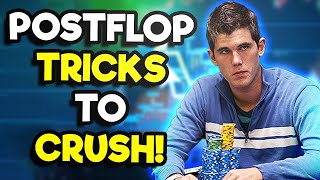 5 Postflop HACKS To INCREASE Your WIN Rate! [Poker Lesson With Alex Fitzgerald]