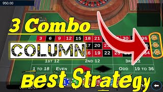 3 Columns Best Strategy 🌹💯 || Roulette Strategy To Win || Roulette Tricks
