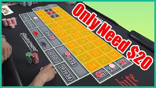 Make $1525 with $20 – Roulette Strategy