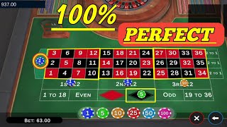 No loss 100% Perfect Stranger Strategy  || Roulette Strategy To Win || Roulette