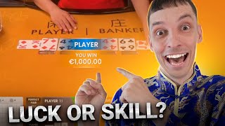 €4000 VS CRAZY High Roll BACCARAT Session!