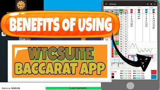 What are the benefits of using WTCSuite Baccarat App?