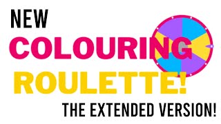 Colouring Roulette – The Game! Challenges to Spice Up Your Colouring Pages