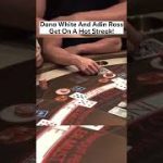 Adin Ross And Dana White Get On A Hot Streak Playing Blackjack! #adinross #danawhite #blackjack
