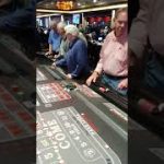 Craps table in Vegas