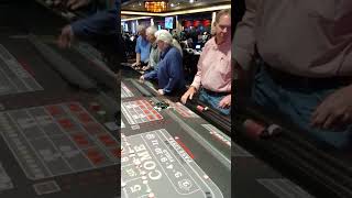 Craps table in Vegas