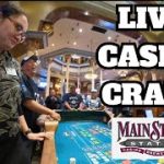 Live Casino Craps with Main Street Station Craps Dealer, “The Amazing Mishell!”