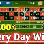 100% Every Day Win || Roulette Strategy To Win || Roulette