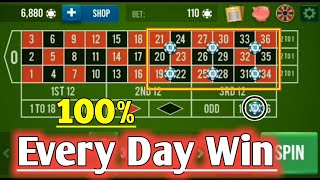 100% Every Day Win || Roulette Strategy To Win || Roulette