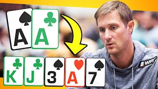 Will Brad OWEN FOLD Pocket ACES?