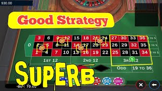 Roulette SuperB Good Strategy 👌💯 || Roulette Strategy To Win || Roulette