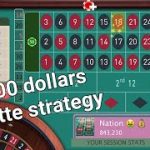 24 + 1 Roulette strategy to win $2000 dollars up