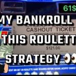 How To Double Your Bankroll With This Roulette Strategy $$$