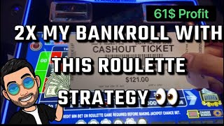 How To Double Your Bankroll With This Roulette Strategy $$$