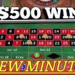 Few Minutes $500 Profit 👌💯 || Roulette Strategy To Win || Roulette