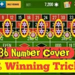 36 Numbers Cover Roulette  | 99% Winning Trick 👌 || Roulette Strategy To Win | Roulette Tricks