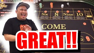 🔥GREAT ROLLS?🔥 30 Roll Craps Challenge – WIN BIG or BUST #294