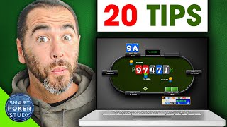 20 Quick Tips Every Online Poker Player Needs to Know [Smart Poker Study Podcast #439]