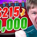 Can I Turn $215 into $9000+ in a High Stakes Poker Tournament?!