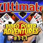 $10 a Spin Single Line + 10-Play Ultimate X! Video Poker Adventures 111  •  The Jackpot Gents