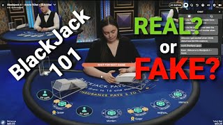 Real Examples of BlackJack Strategy .. Does it help? #15