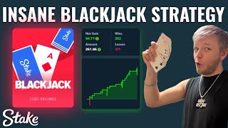 BEST BLACKJACK STRATEGY FOR STAKE!! (LIVE TABLES)