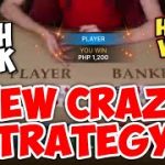 BACCARAT STRATEGY | I’VE JUST CREATED A CRAZY STRATEGY WITH A CRAZY WINNING % | HUGE PROFIT