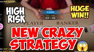 BACCARAT STRATEGY | I’VE JUST CREATED A CRAZY STRATEGY WITH A CRAZY WINNING % | HUGE PROFIT