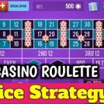 Nice Strategy Casino Roulette 💯 || Roulette Strategy To Win || Roulette