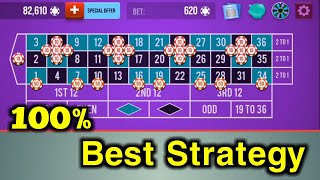 100% Best Roulette Strategy 👌👌 || Roulette Strategy To Win || Roulette