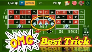 OMG 😱  Roulette Best Trick👌🤨 || Roulette Strategy To Win || Roulette