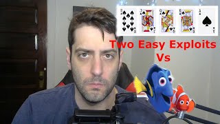 Two Easy Exploits vs FISH | Texas Hold’Em Strategy