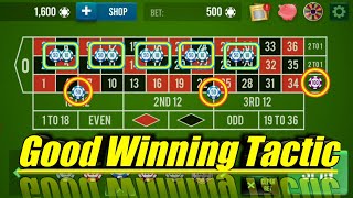 Good Winning Tactic 👌 || Roulette Strategy To Win || Roulette