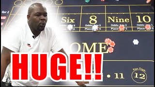 🔥GOING FOR RICH!!🔥 30 Roll Craps Challenge – WIN BIG or BUST #299