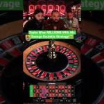 Drake Wins MILLIONS With His Savage Roulette Strategy! #drake #roulette #strategy #casino #maxwin