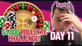 $3,000 Roulette Challenge: Everyone Thought It Was A BAD Idea… (Day 11 Part 2)