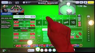 IT’S CRAPS TIME!  BUBBLE CRAPS! – $100 CHALLENGE!