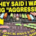 Blackjack 👉 THEY Said I Was “Aggressive”…UNTIL I Colored UP!