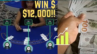 Professional Gambling, How to Beat Online Casinos Using The Best BlackJack Strategy and Win $12,000