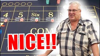 🔥NICE HITS!!🔥 30 Roll Craps Challenge – WIN BIG or BUST #298
