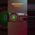 roulette strategy #roulette #casino #livecasino #new #trending #bestroulettestrategy