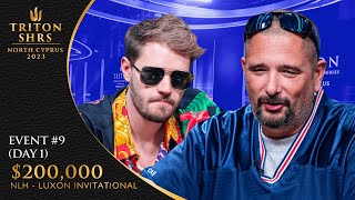 Triton Poker Series Cyprus 2023 – Event #9 $200,000 NLH – LUXON PAY Invitational – Day 1