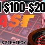 🚀PLAY THIS ROULETTE BETTING STRATEGY TONIGHT!⭐