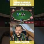 Do you BARREL OFF? #pokerstrategy