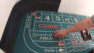 Craps Marathon Weekend 5/20/23 – Craps Strategyz “Laundry Mat” (-$45)