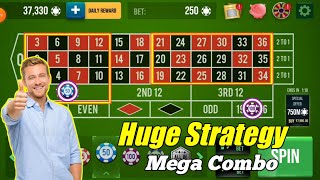 Huge Strategy 👌 || Roulette Strategy To Win || Roulette Tricks