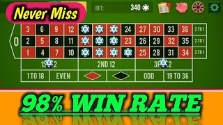 How To Beat The Casino 98% Win Rate | What To Bet On Casino Roulette | Roulette Tricks