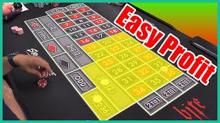 $100 Roulette Strategy that Low Risk High Reward || Step-System 69